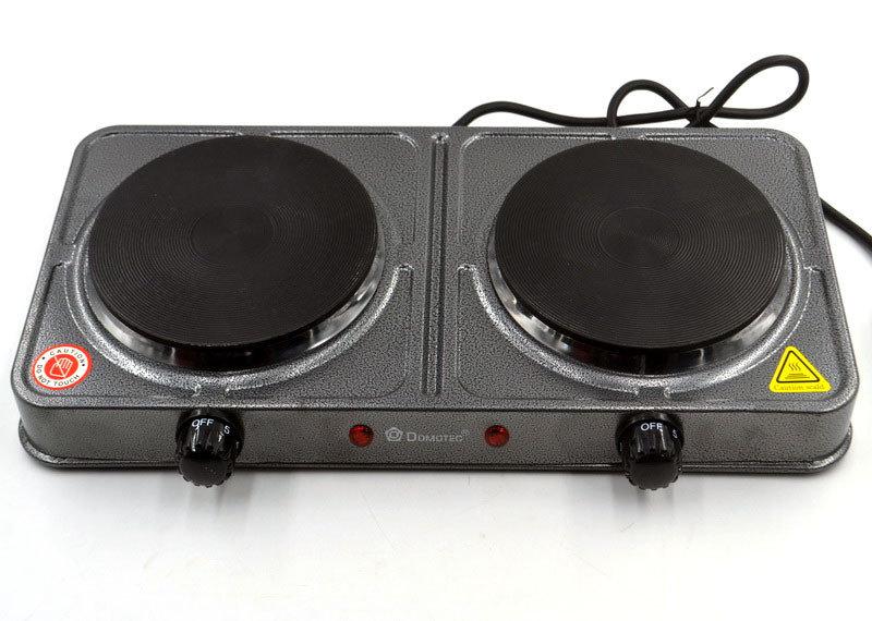 Електроплита Domotec MS-5822 плита настільна Grey