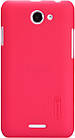 Чохол Nillkin Super Frosted для HTC Desire 516 / 316d bright red + захисна плівка