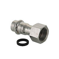 З'єднувач Valtec з накидною гайкою неірж. сталь 15x3/4" (VTi.908.I.001505)