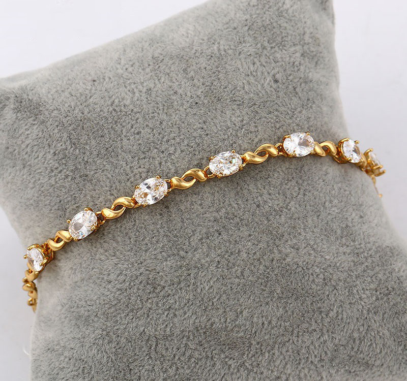 Жіночий браслет ХР Gold filled 18k