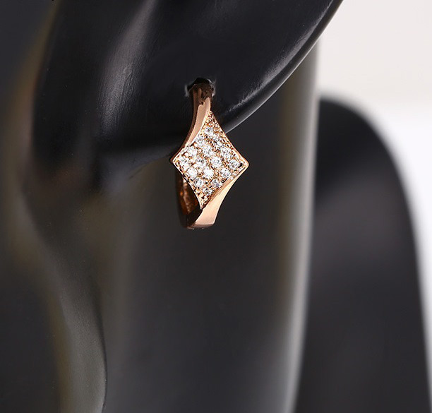 Сережки ХР Gold filled 18k