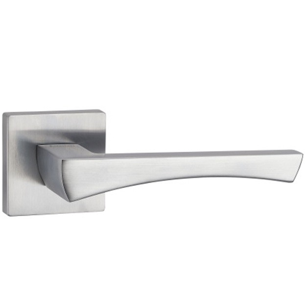 Ручка на розеті  MVM Z-1420 MC матовий хром "KIRA", фото 1