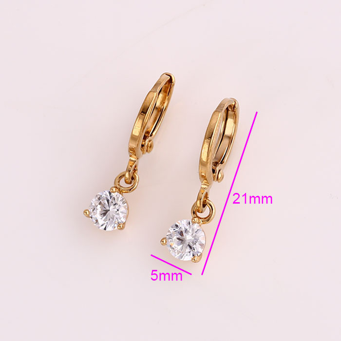 Серьги ХР Gold filled 18k - фото 2 - id-p804955587