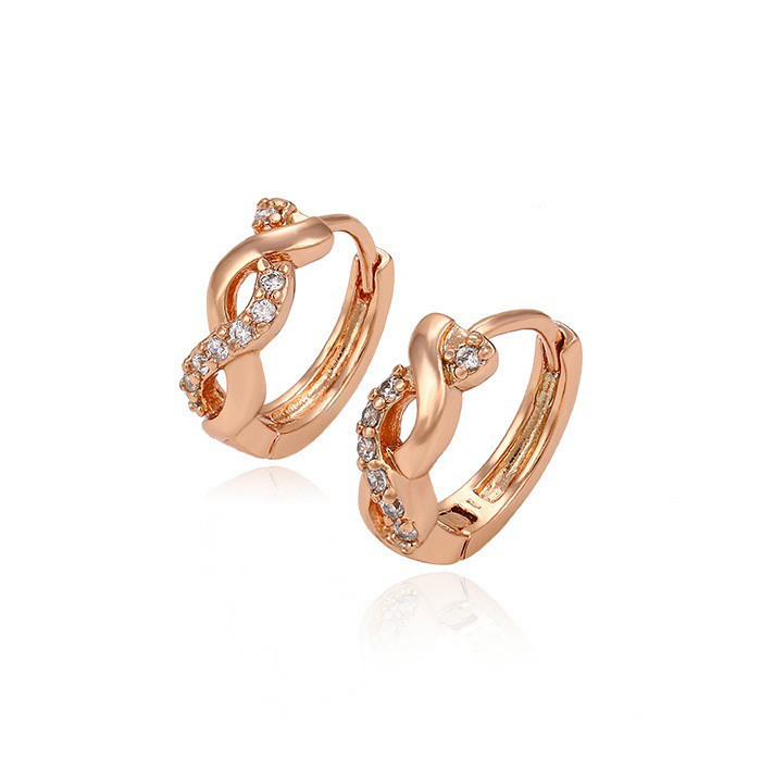 Сережки ХР Gold filled 18k