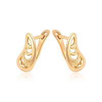 Сережки ХР Gold filled 18k