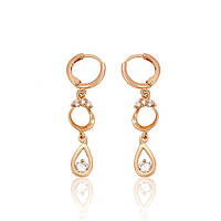 Сережки ХР Gold filled 18k