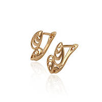 Сережки ХР Gold filled 18k