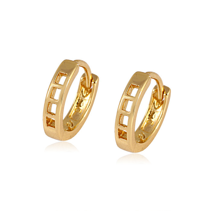 Сережки ХР Gold filled 18k