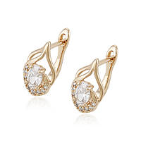 Сережки ХР Gold filled 18k