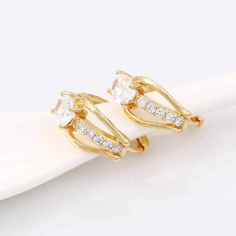 Серьги ХР Gold filled 18k - фото 4 - id-p804955616