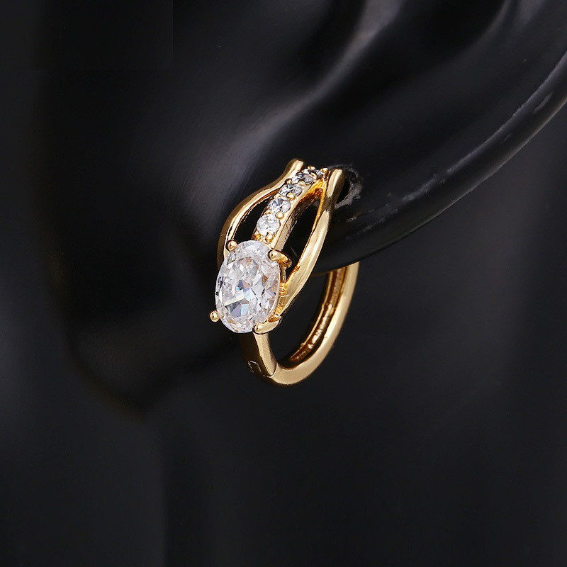 Серьги ХР Gold filled 18k - фото 5 - id-p804955616