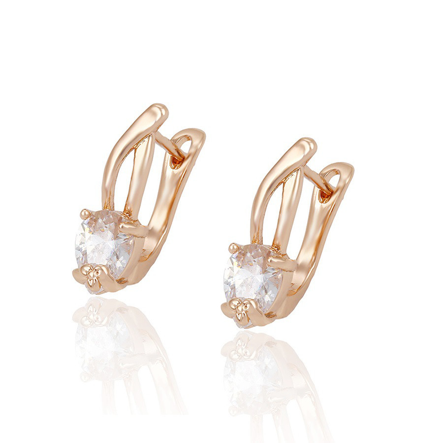 Сережки ХР Gold filled 18k