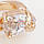 Сережки ХР Gold filled 18k, фото 4