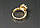 Кольцо ХР Gold filled 18k р. 17, фото 2