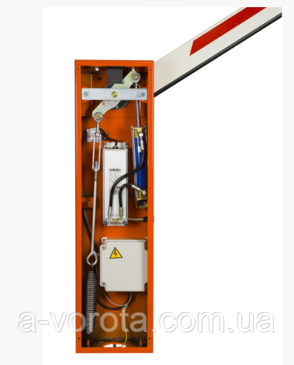 Автоматический гидравлический шлагбаум Faac 615 STD (стрела круглая 5 м) - фото 7 - id-p804113872
