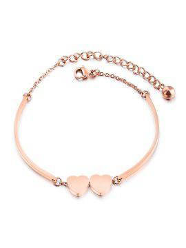 Браслет два серця, фото 1