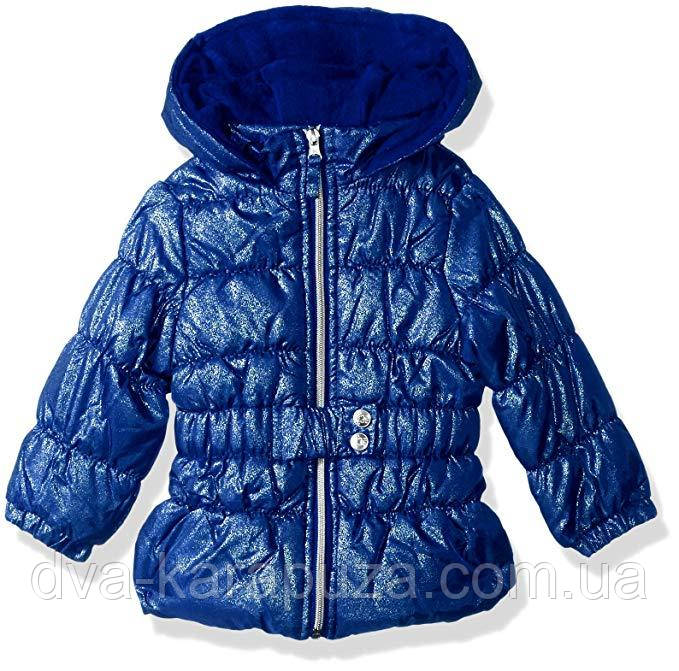 Тепла куртка на флісі для дівчинки Pink Platinum, 2 роки!, фото 1