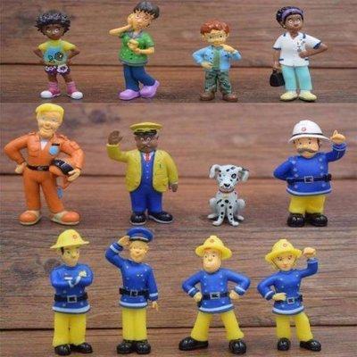 Іграшки фігурки Пожежний Сем, Сем 12 шт
