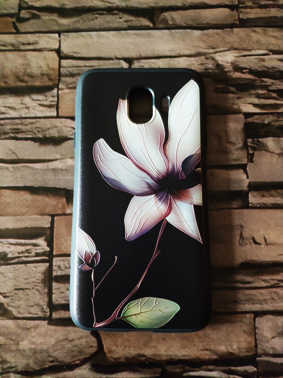 Чохол із квітами для Samsung j4 2018 / j400 силіконовий