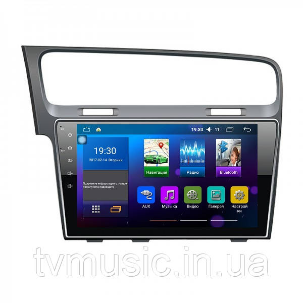 Штатна магнітола Sound Box Star Trek ST-6191 (Volkswagen Golf 7)