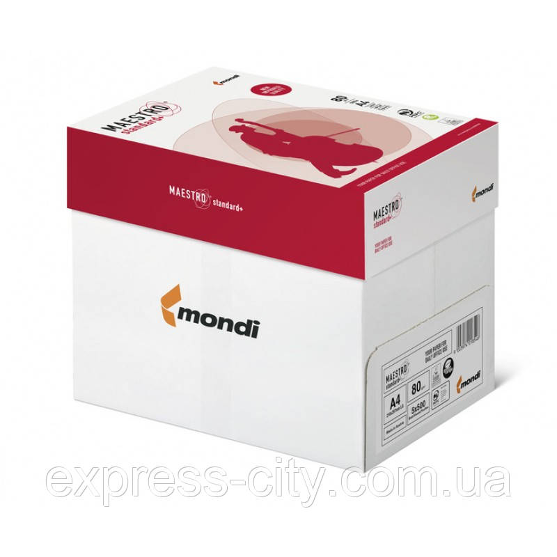 Папір офісний Maestro Standard+ А4 80г/м2 (Словаччина), фото 1