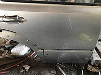 Дверь задняя правая серебристая Kia Sorento 03-09 б/у