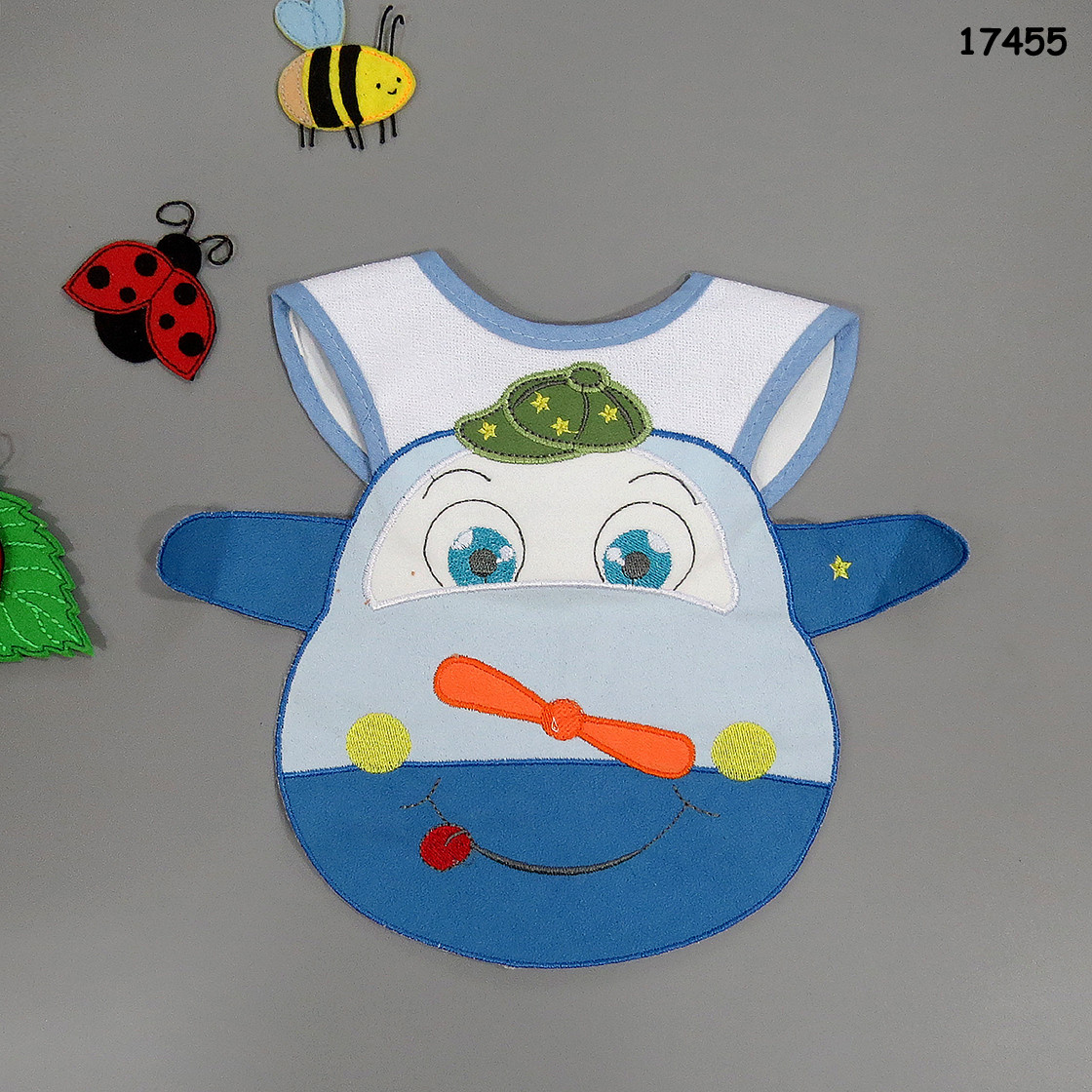 Слинявчик "Літак" для хлопчика, фото 1