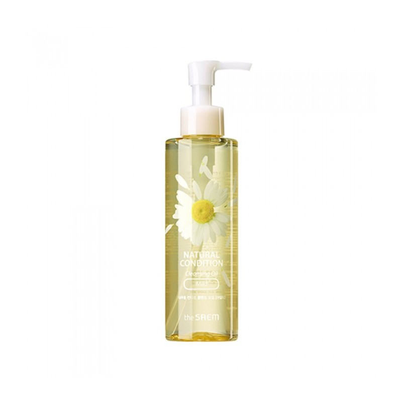Заспокійлива гідрофільна олія The Saem Natural Condition Cleansing Oil Mild 180 мл (8806164145104)