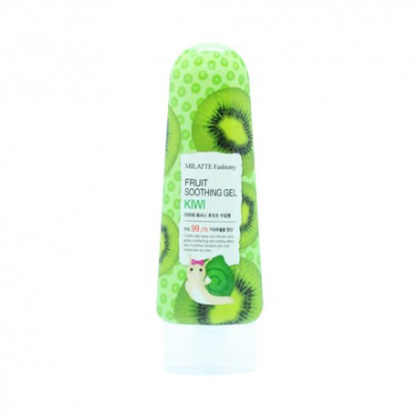 Універсальний гель для обличчя і тіла з екстрактом ківі Milatte Fashiony Fruit Soothing Gel Kiwi 200 мл