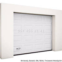 Ворота гаражные секционные филенка