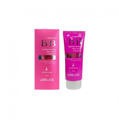 Сонцезахисний ВВ-крем Lebelage 4 Season BB Cream SPF50 / PA +++ 50 мл (8809085458667)