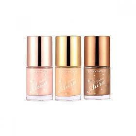 Рідкий хайлайтер Tony Moly Luminous Goddess Aura Crystal Light 02 Gold Glam 10 мл (8806358534219)