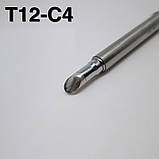 Жало Ksger (HAKKO) T12-C4 для паяльника T12, фото 5