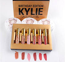 Набір матових рідких помад від Кайлі Дженнер Kylie Birthday Edition mini lipstick