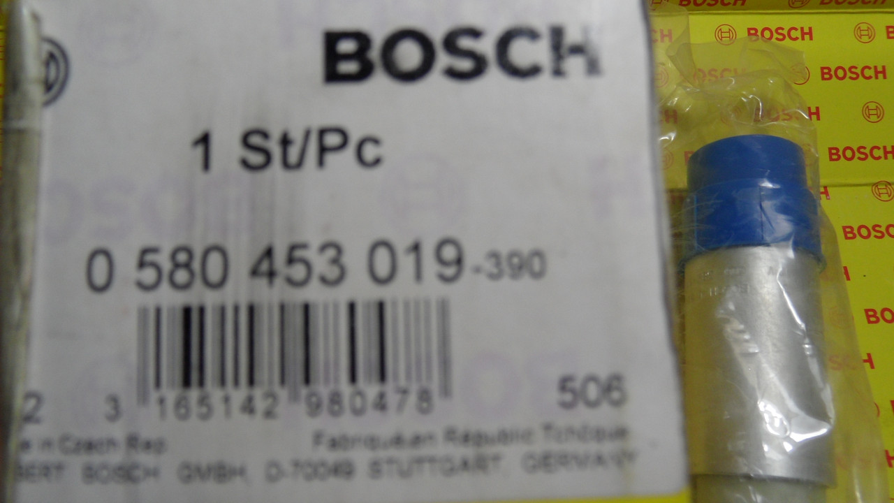Бензонасоси Bosch, 0580453019, 0 580 453 019