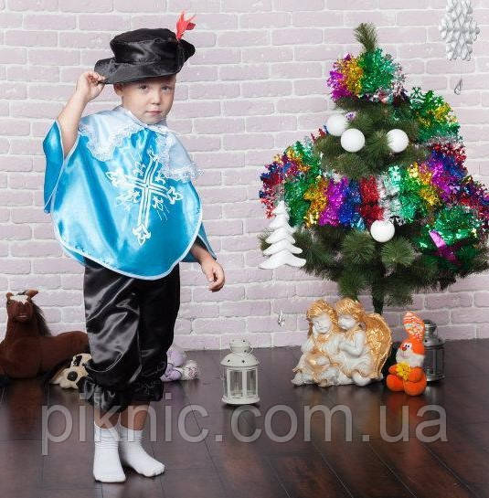 Дитячий костюм Мушкетер для дітей 5-7 років Новорічний костюм Мушкетера для хлопчиків