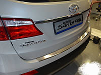Накладка на бампер Hyundai Grand Santa Fe 3 (2013+)