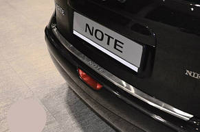 Накладка на бампер Nissan Note (2006+)