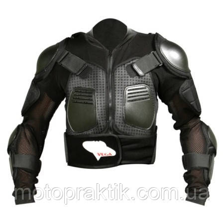 VEGA NM-606 Protective Black Jacket, XL Моточерепаха захисна