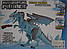 Динозавр RS6188A-9A, 48 см, пускає пар, ходить, рухає головою. Синій колір., фото 6