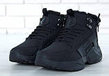 Зимові чоловічі кросівки Nike Huarache X Acronym City Winter "Чорні" р. 40-45, фото 4