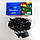 Гірлянда Нитка Семетка Перламутр LED 500 мульти, чорний дріт, фото 4