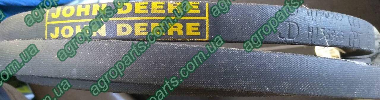 Ремінь H136963 приводний P40278 John Deere V-BELT effective Length125" пас Н136963