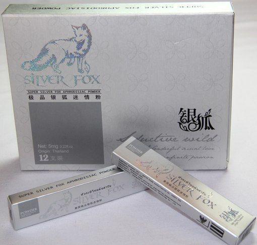 Збудливий порошок для жінок Срібна лисиця / Silver Fox (12 шт. в упаковці, порошок)