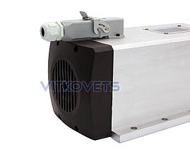 Шпиндель (з фланцем) GDZ-3.2-300, 3.2 kw, ER25, 13А з повітряним охолодженням, фото 4