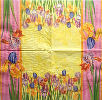 Серветка для декупажу ЦИ-02, 33х33см