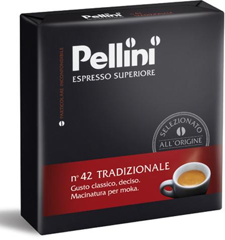 Кофе молотый Pellini Espresso Superiore n.42 Tradizionale Duo 500г