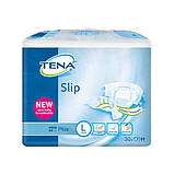 Підгузники для дорослих 3 TENA Slip Plus Large 30 шт памперси для дорослих, фото 3