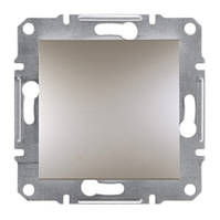 Кнопковий вимикач бронза Asfora Schneider electric EPH0700169