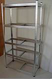 Металевий поличний стелаж 2000х1010х410х5 полиць метал, фото 5